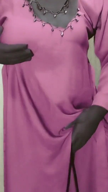 Captivating moment from "Beautiful Amena Bhabhi has sex indoors wearing a burqa and hijab"