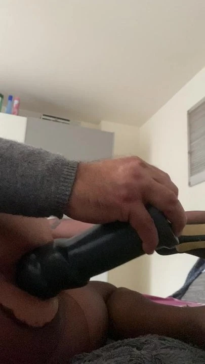 Manuel huge big dildo nylons high heels fucks his cunt and l