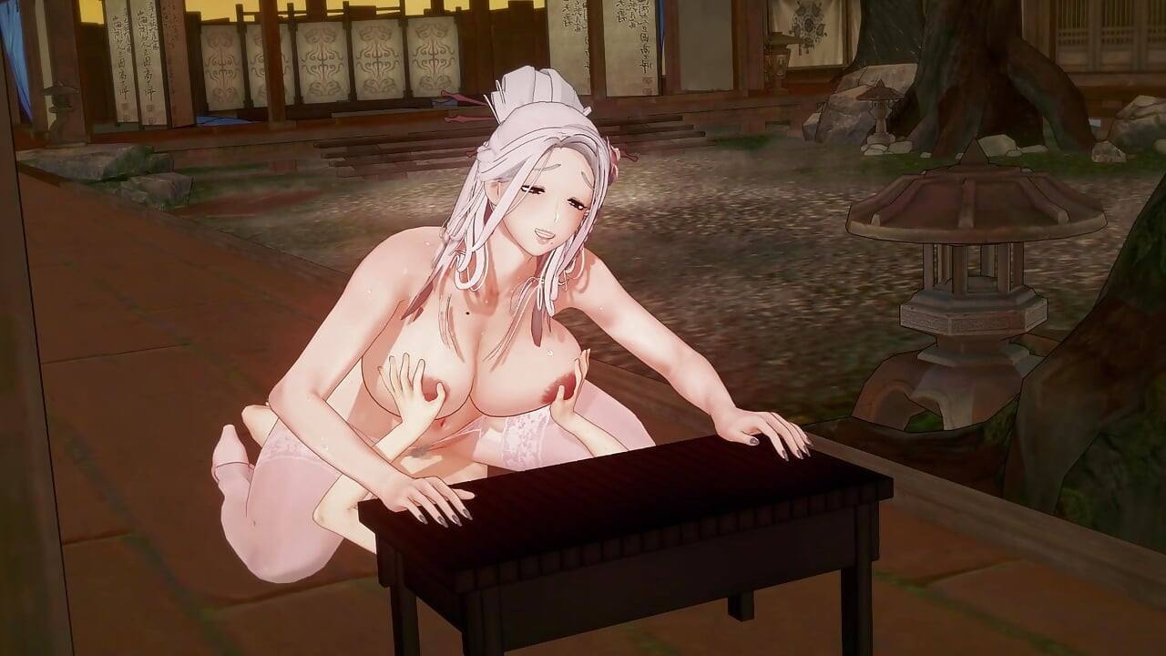 Horny milf in other world