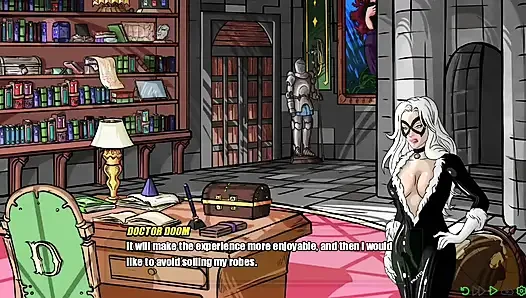 Cewek koboi seksi nyepong kontol tuannya - gameplay doominasi