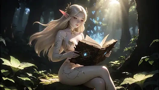 AI - The Silver Garden - Elfa's Intimate Story Chapter 1 - EN