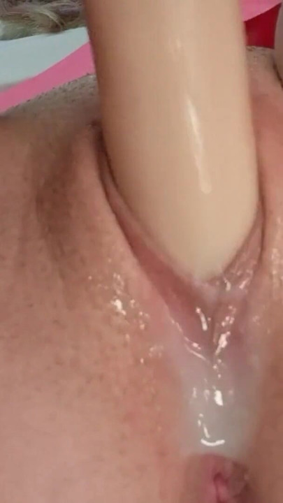 HOT Dildo Masturbation - Close-Up Pleasure with My Beloved Toy | Clip 2