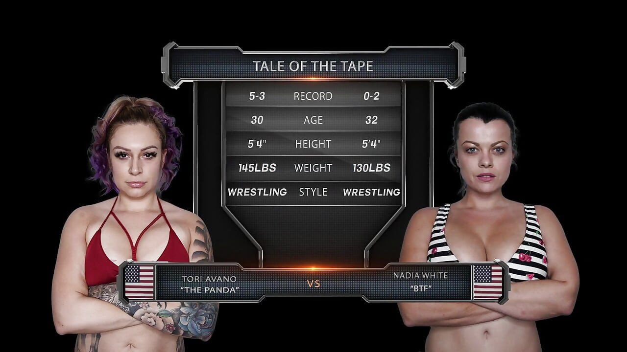 Nadia White versus Tori Avano - luptă feminină