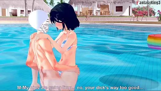 Ryuko Matoi sexy bikini sex - Killlakill