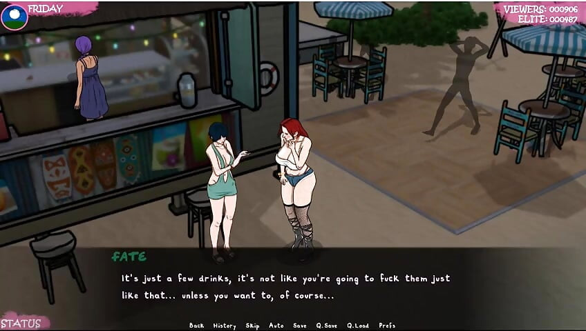 Lust Town - Gameplay - Roleplay - Amanda pracuje w barze i zostaje odsłonięta