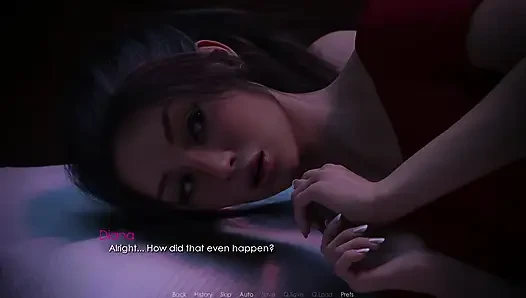 Latest Story - Season 2 - Liam rubs his cock on Diana's pussy and it all comes on top of her