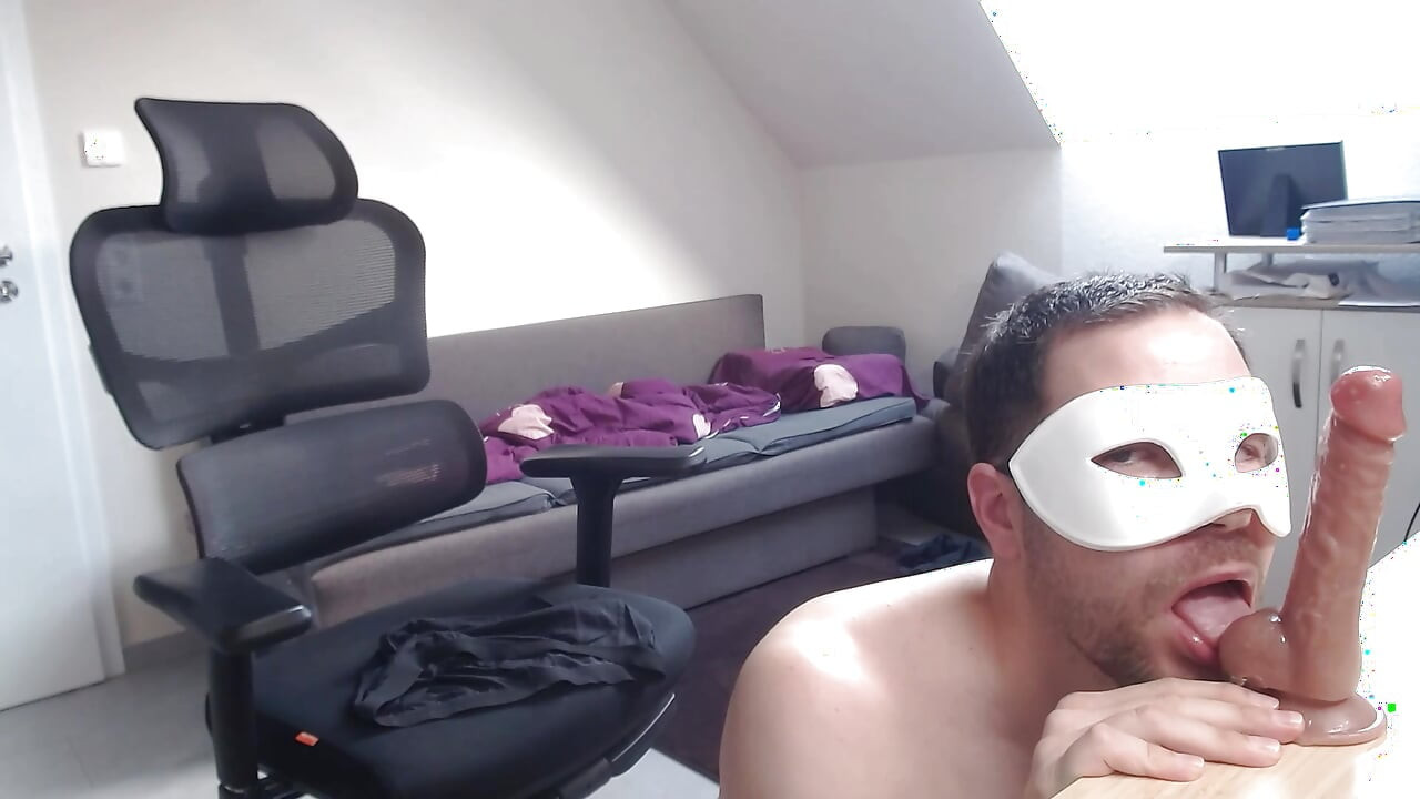 Male Butthole and Mouth Used Live, Must Cum Hands-free