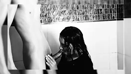 Ich werde FRECH in der dusche