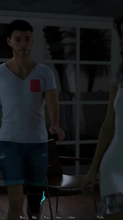 Unforgettable moment from "Matrix Hearts (Blue Otter Games) - Part 6 - Beach Chit-Chat By LoveSkySan69"