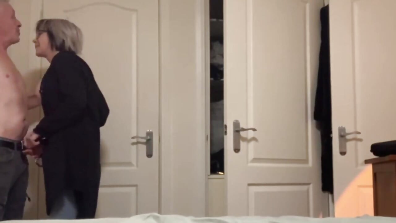 Horny Mature Maid Flirts and Fucks the Painter: Part 2