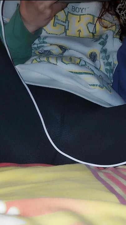 I watch porn and get so excited that I touch myself all over