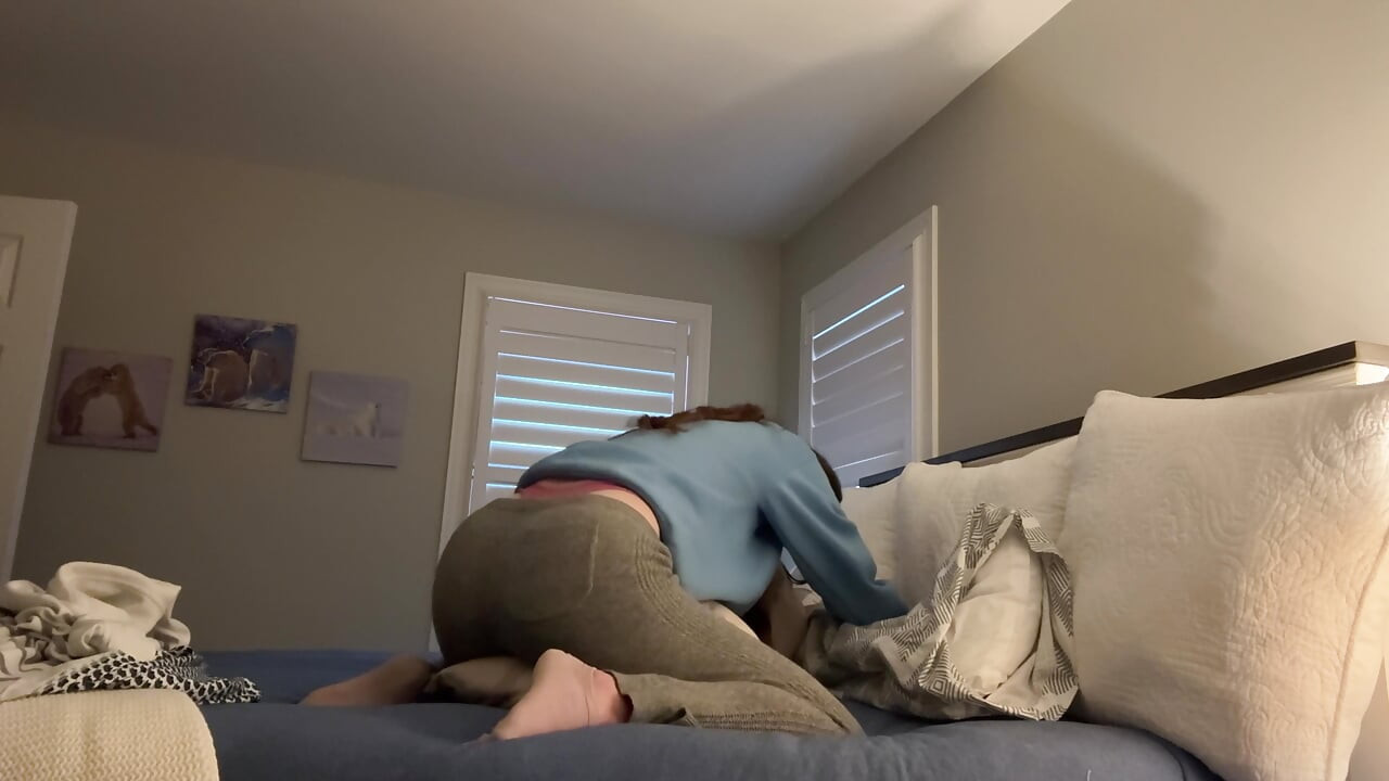 Catching Your Step Sis Pillow Humping