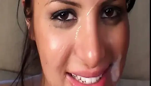 Horny Brunette Babe Fingers and Fucks in Steamy Threesome
