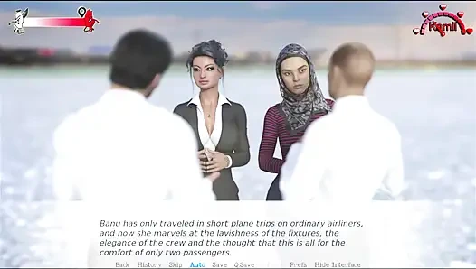 Kehidupan di timur tengah #10 - banu bermain dengan dirinya sendiri di tempat tidur