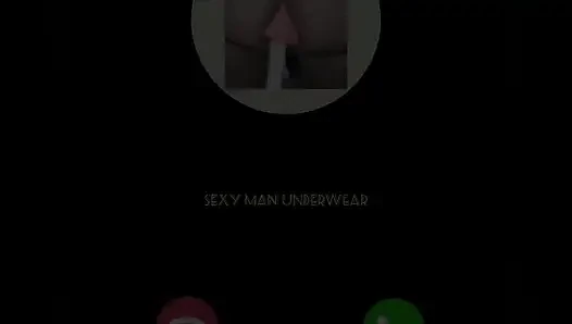 Nice Cum and Finguer Penetration Using Black Thong