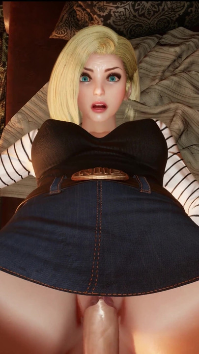 "Dragonball'dan Android 18 sert sikiliyor" dan epik an