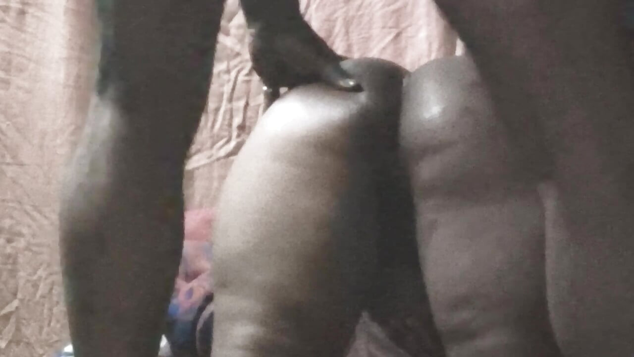 My bhabhi enjoying but plug anal hard