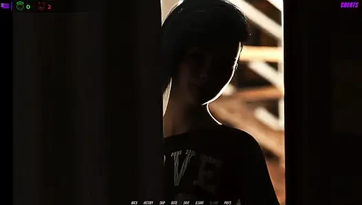 18 Plus Petite Stepsister Giving Me Handjob On My Bed