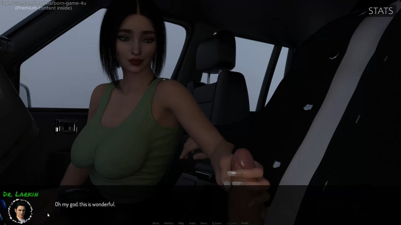 Medical Special Care - Karin handjobs Dr. Larkin in the car - 10KI - by Porn Game 4U