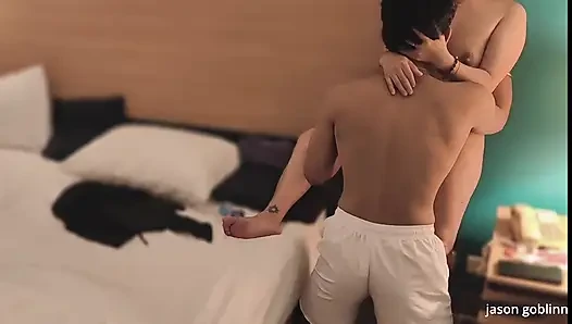 Ibu tiri dientot sama kontol india di kamar hotel