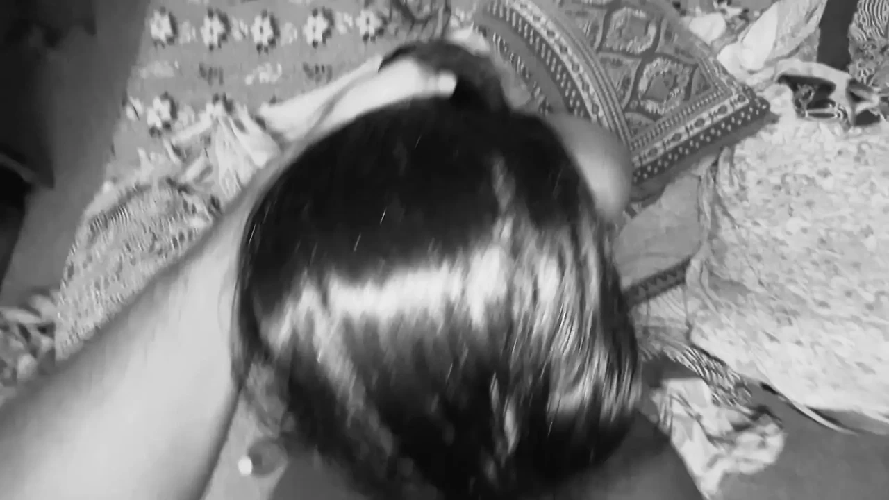 Desi couple blowjob and cum on tits
