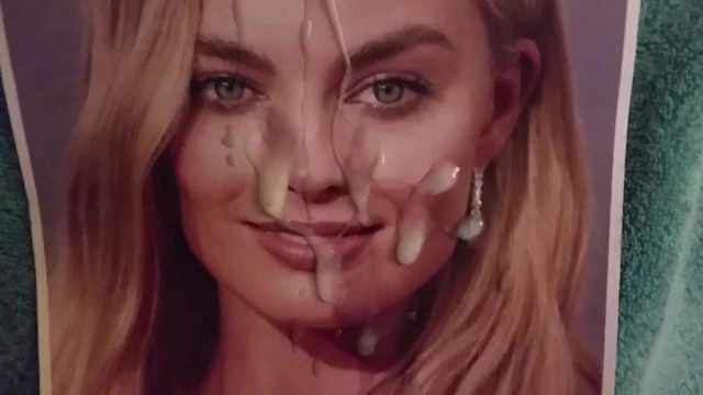 Cum Tribute - Margot Robbie