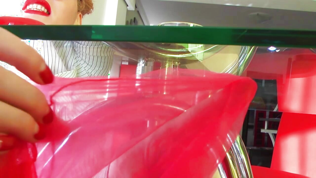 جوارب طويلة Findom مكتب الهيمنة