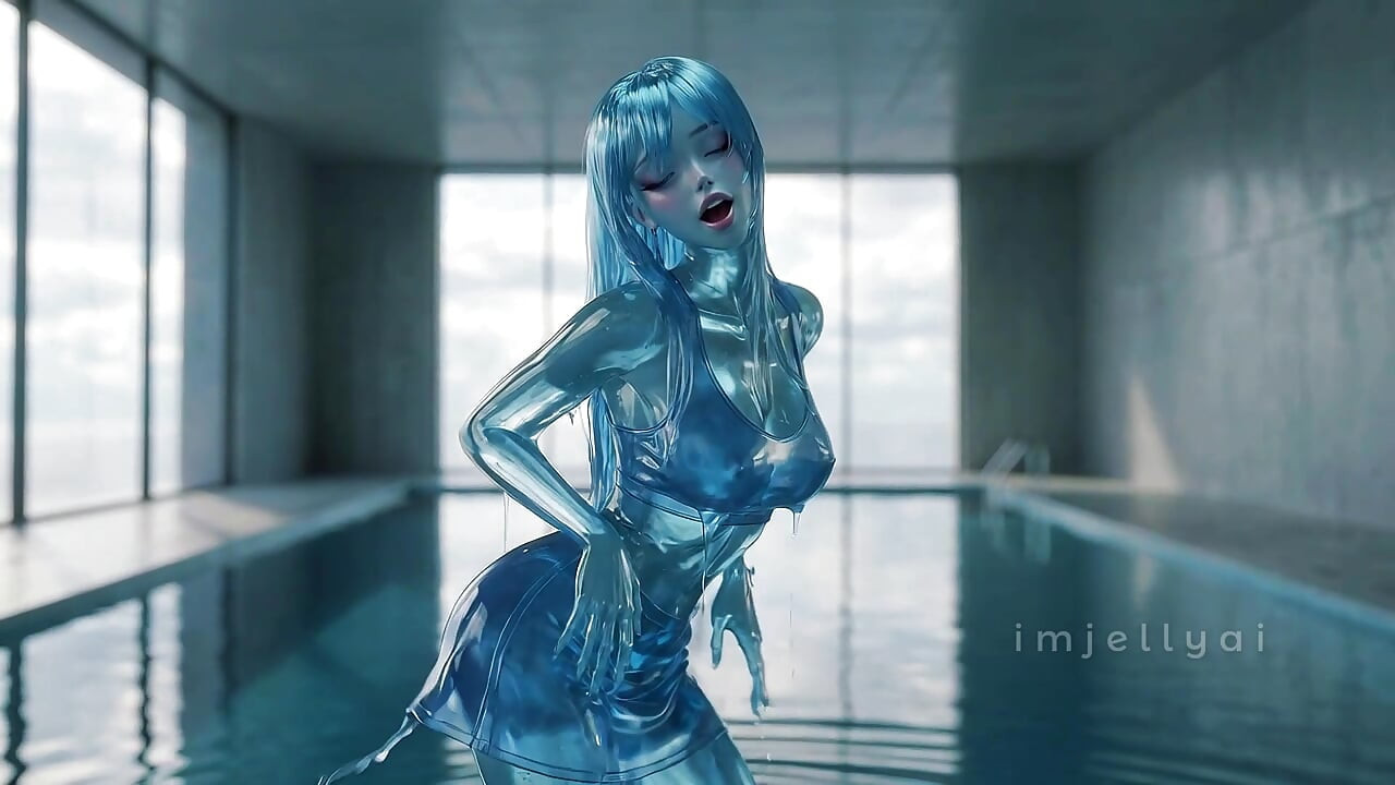 Aqua Jelly หยดเร็วกว่า - ASMR Pool Fantasy