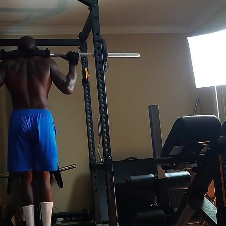 Hallelujah Johnson - Barbell Squats