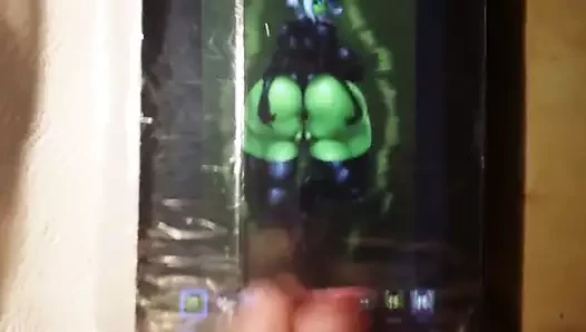 Xesty için büyük yeşil ork götü