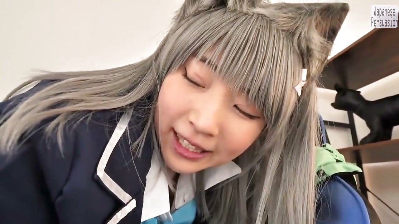 Відомий мініатюрний косплеєр - дикий Ahegao і інтенсивний кремпай -1