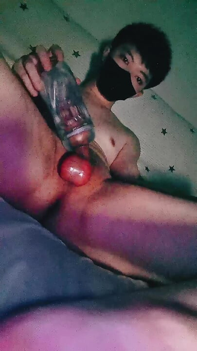 Asian cute boy cum so hard