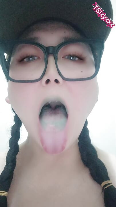 Pornographic ladyboy girl wants to eat stinky cock