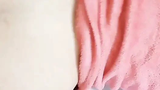 Stepsister puts her cute feet on my shoulders to penetrate her rich shaved pussy.