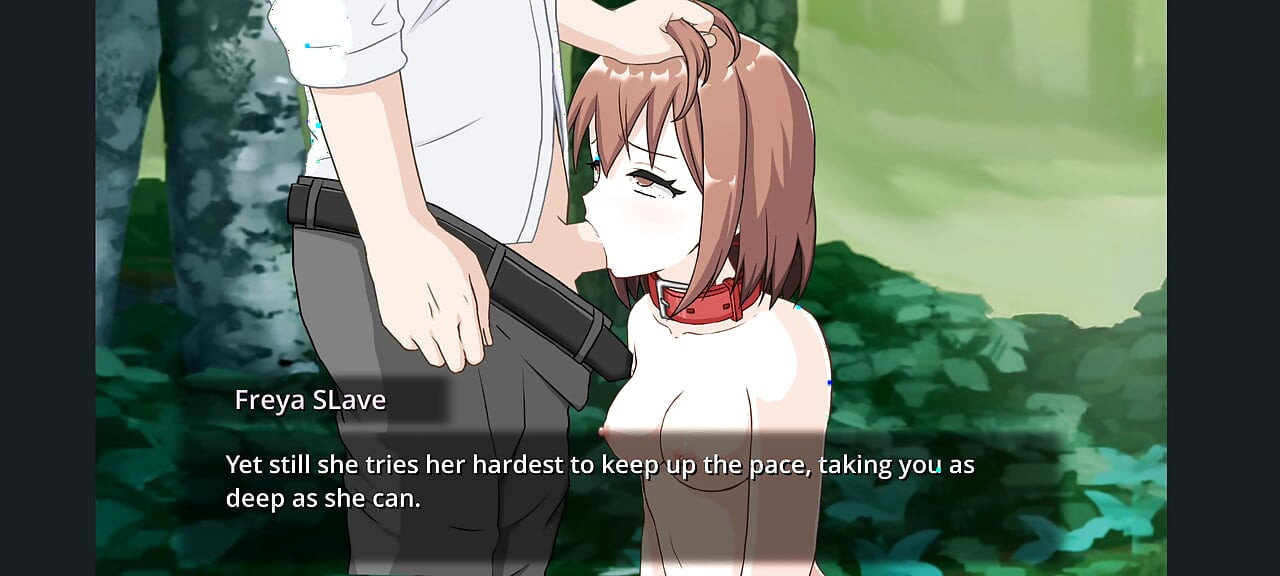 Zusammen wieder BDSM episode 2 – freya slave forest blowjob & burning palm spanking