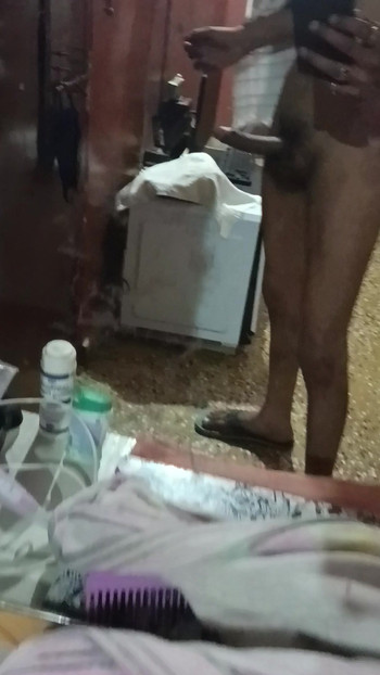 Desi BBC cock/ mota loda 6 inch ka gaand marne ko taras raha hai