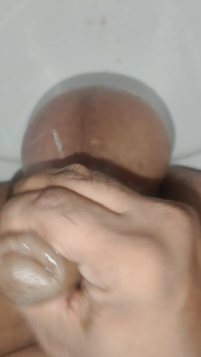 mastrubating my big cock