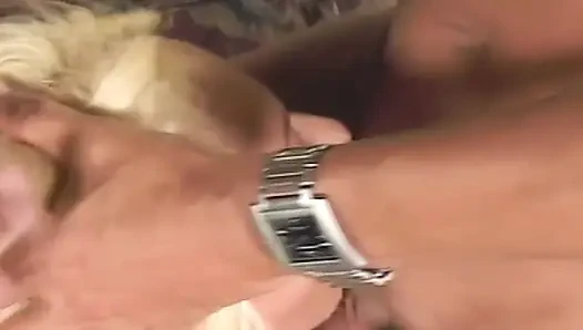 Blonde Babe Stretched Wide by Deep Fisting and Throbbing Cock