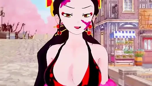 Tanjiro dari setan slayer ke semua gadis bercinta seks - kompilasi hentai anime 3d