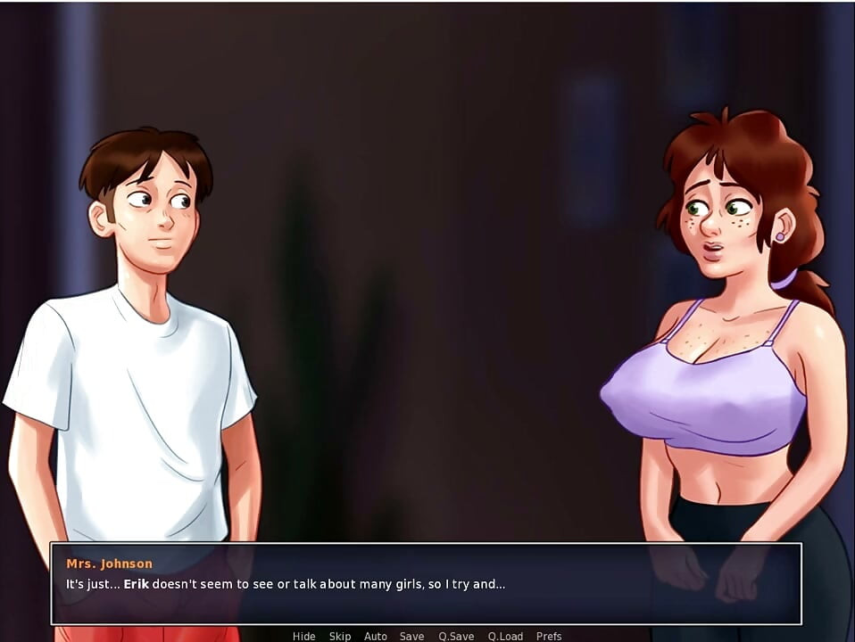 Summertime saga -Johannes fucked Diana and he fucked fucked Jenny online