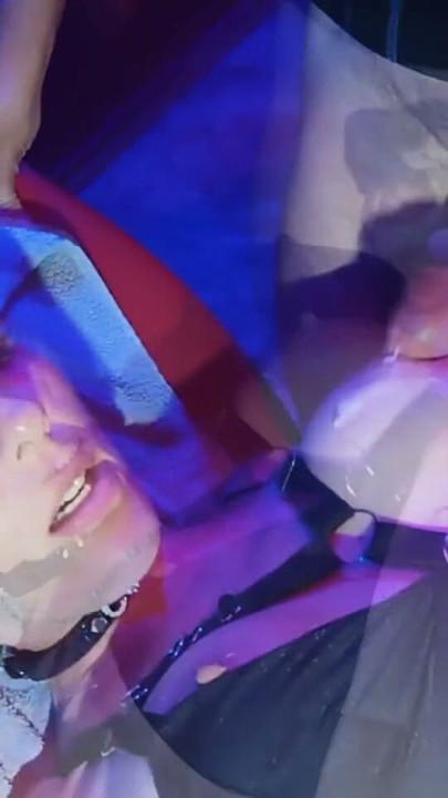 CoraBitch met 5 kerels op de Swinger Meetingpoint in Gran Canaria | Clip 1