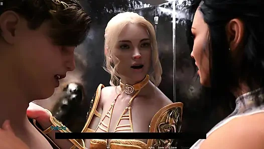 Big Cock Guy Fucking Two Girls In Toilet And Creampies Threesome Sex