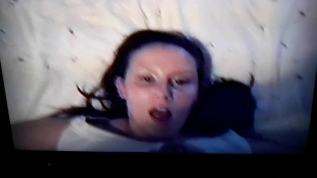 Cum in her mouth and on her face again