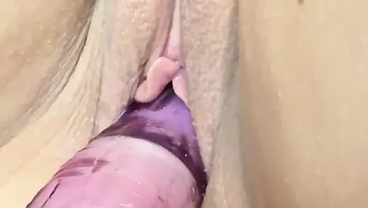 Isınmak için vajinama vibratör takın