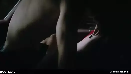 Celebrity Aurora Perrineau Romantic Sex In A Car