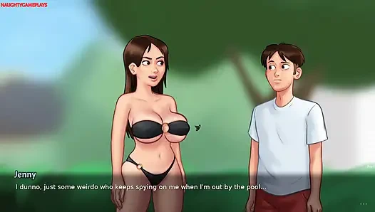 Cerita musim panas bagian 30 oleh darkcookie - ibu kos seksi lagi asik nyepong kontol besar dan ngentot kakinya dengan nikmat