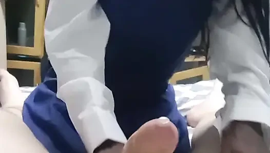 Hot 18 year school black black slut stepdaughter sucks daddies white cock