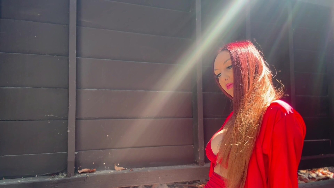 Italian Big Tits Long Hair Milf Artemisia Love Hot Solo Outdoor