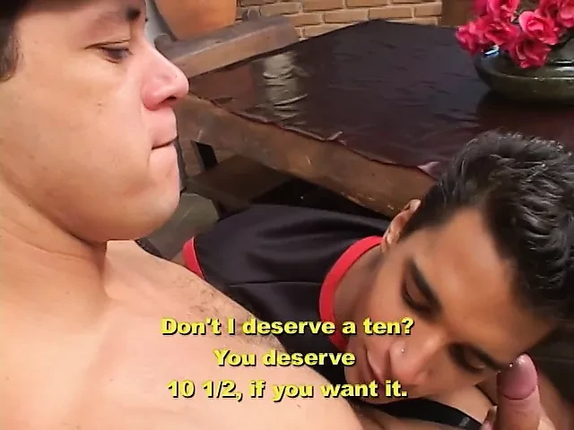 Hunky gay student gets fucked by his teacher in an office