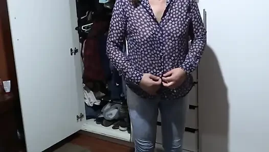 Stepmother agreed to teach me how to fuck, she took me to a motel and we had full sex